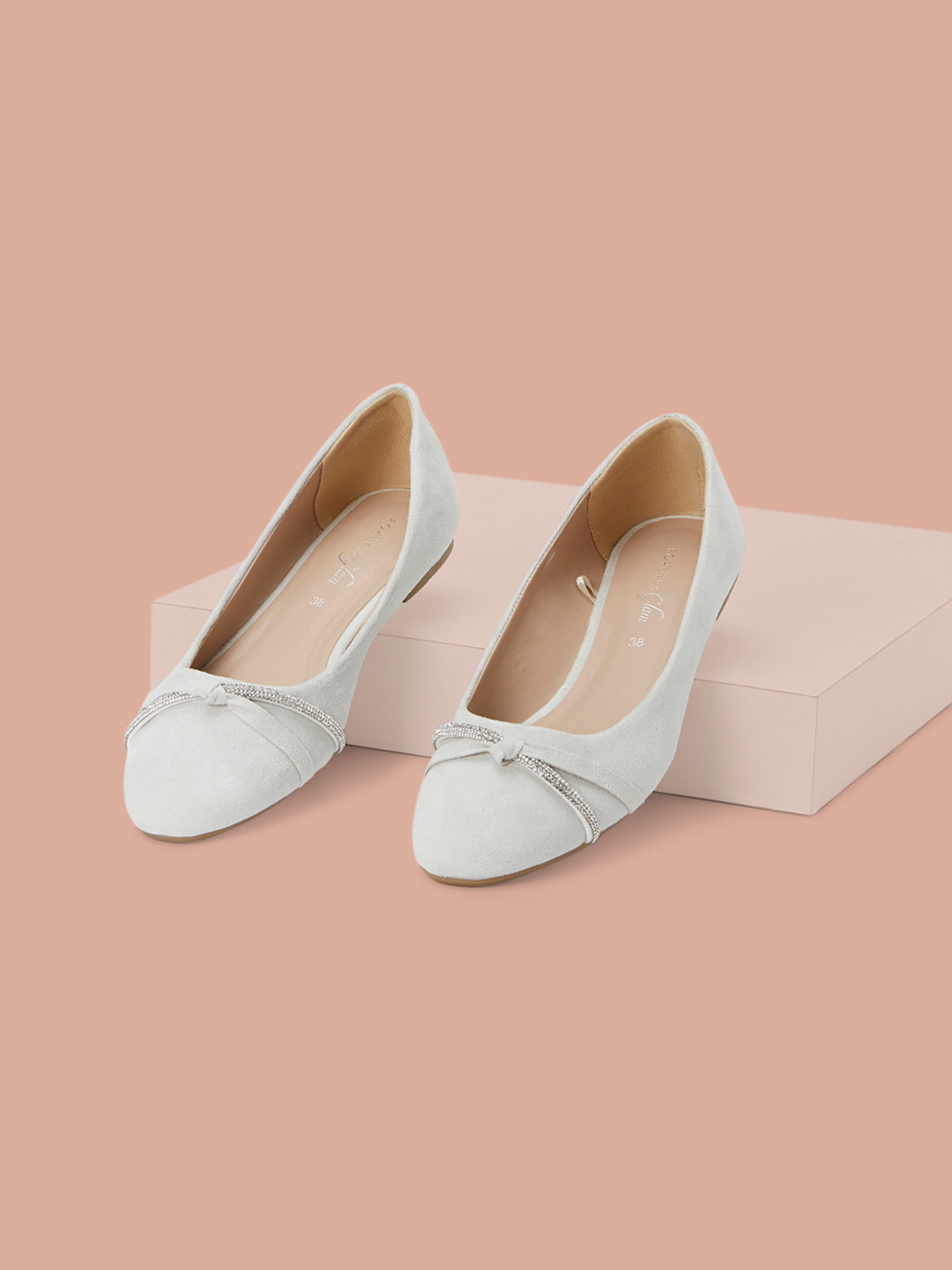 

Forever Glam by Pantaloons Women Slip On Ballerinas, Grey