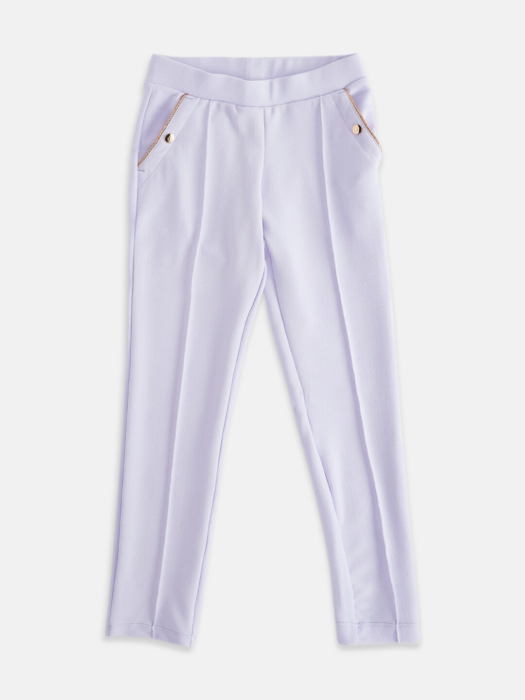 

Pantaloons Junior Girls Regular Fit Jeggings, Lavender