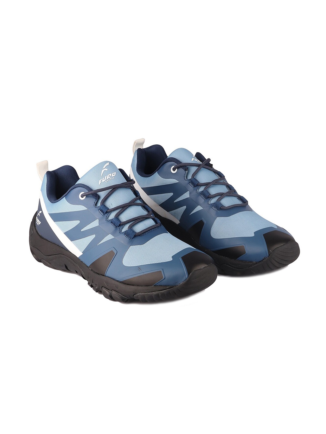 

FURO by Red Chief Men Mesh Running Shoes, Navy blue