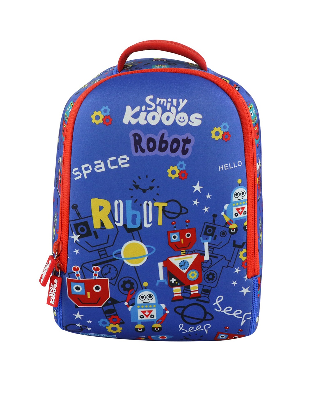 

Smily Kiddos Kids Robot Theme Graphic Backpack, Blue