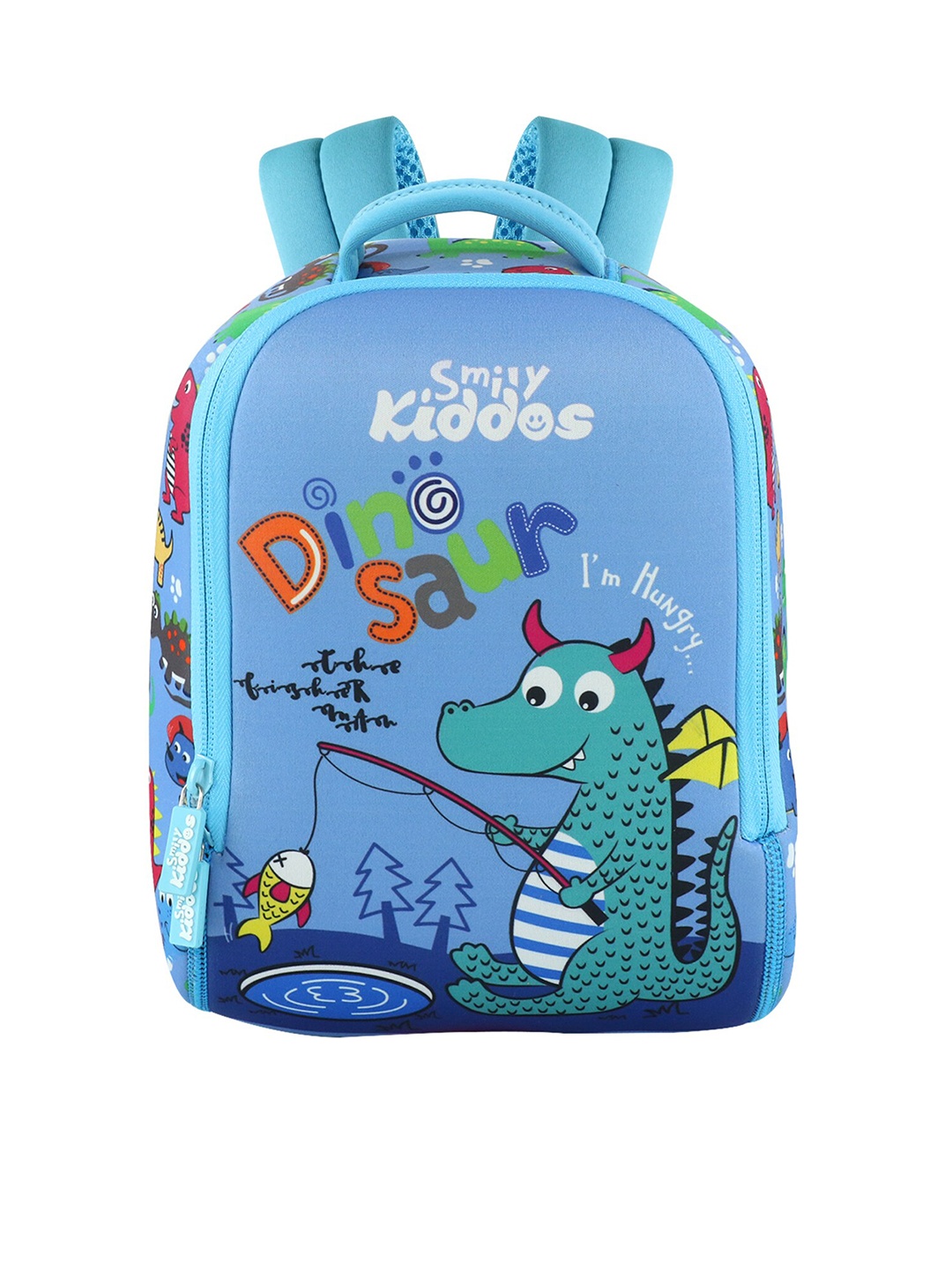

Smily Kiddos Kids Dino Theme Graphic Backpack, Blue