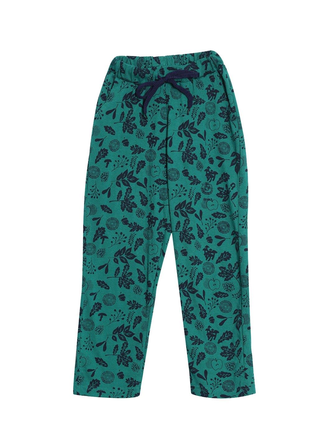 

Kryptic Girls Printed Pure Cotton Lounge Pants, Green