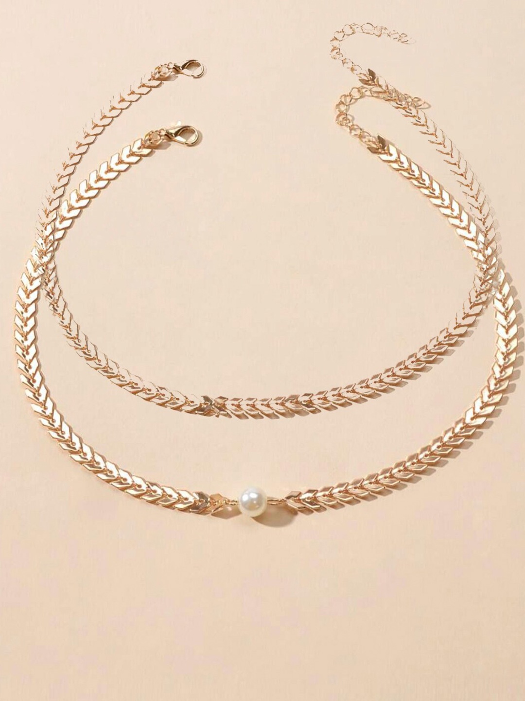 

OOMPH Set of 2 Gold-Plated Necklace