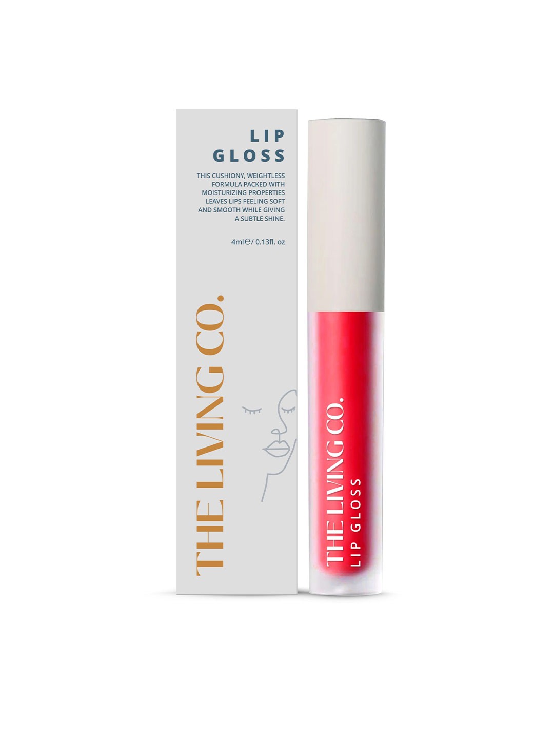 

THE LIVING CO. Crush Long Lasting Lip Gloss 4 ml-Orange