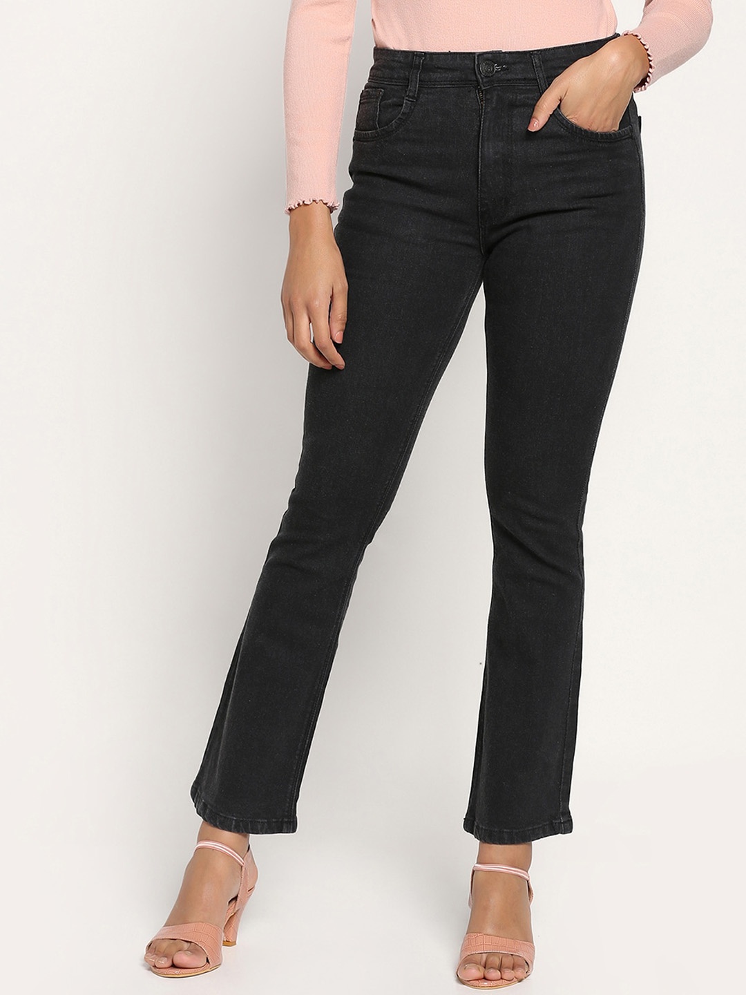 

Beatnik Women Stretchable Jeans, Black