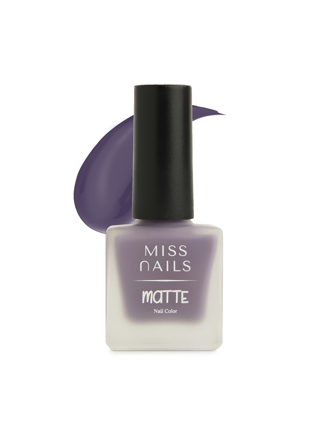 

MISS NAILS Matte Toxic Free Quick-Dry Nail Polish 8ml - Shade MT03, Purple