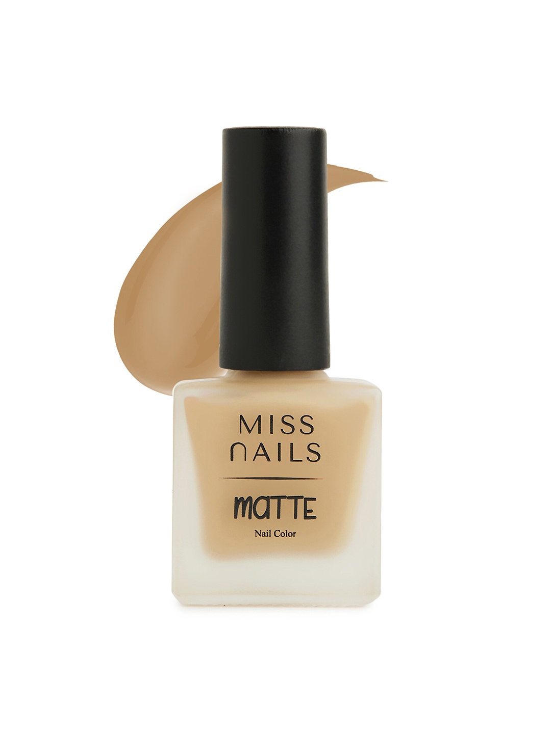 

MISS NAILS Matte Toxic Free Quick-Dry Nail Polish 8ml - Shade MT07, Beige