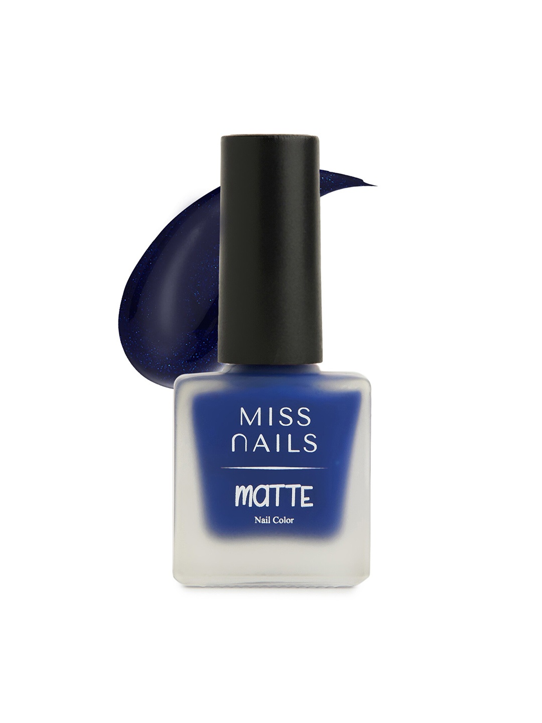 

MISS NAILS Matte Toxic Free Quick-Dry Nail Polish 8ml - Shade MT05, Blue