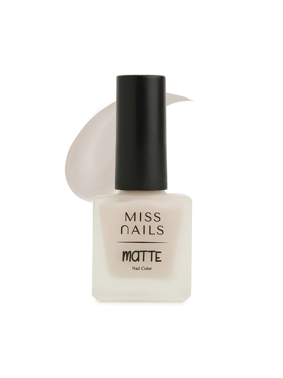 

MISS NAILS Matte Toxic Free Quick-Dry Nail Polish 8ml - Shade MT04, White