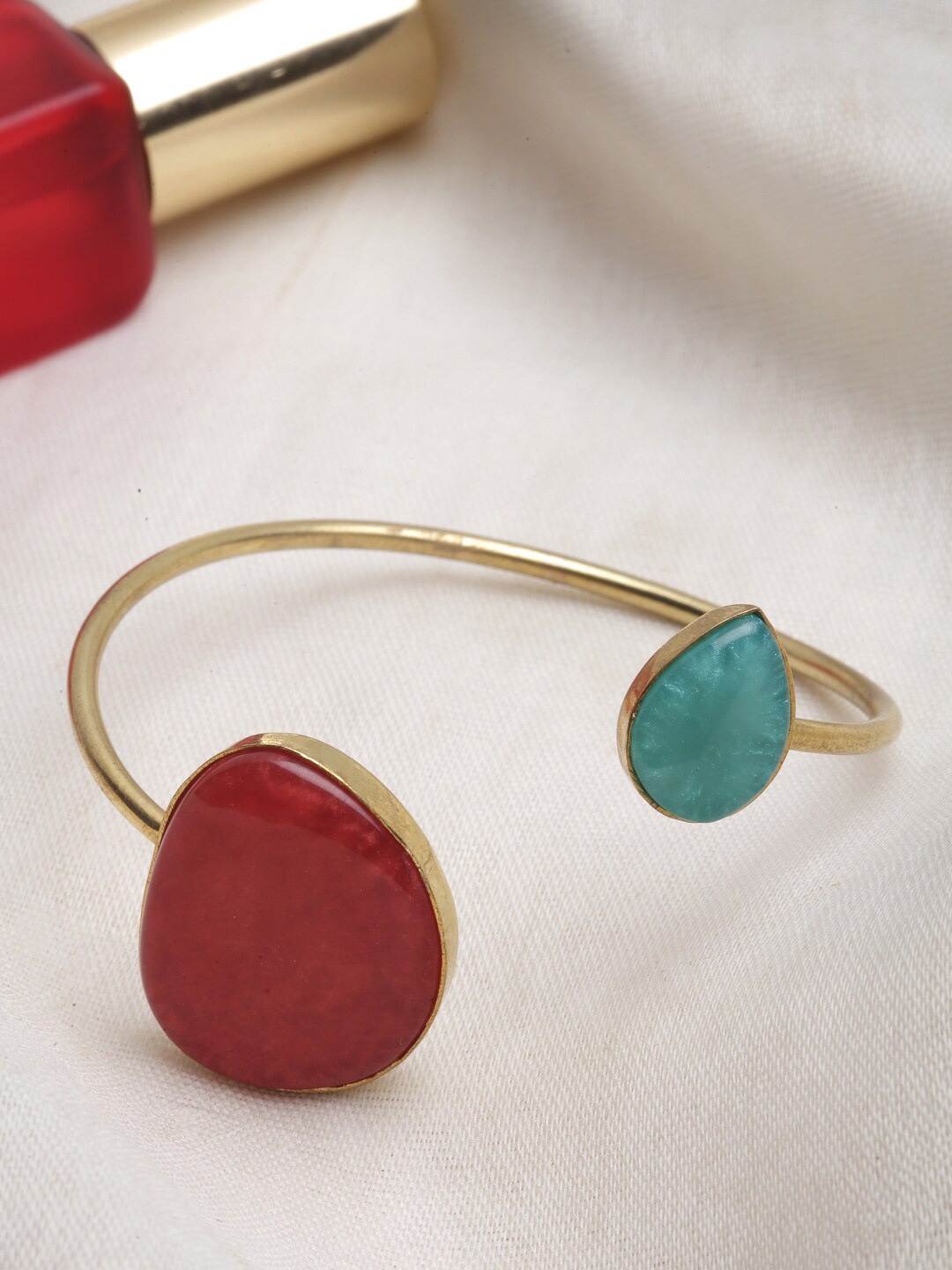 

PANASH Women Gold-Plated Bangle-Style Bracelet