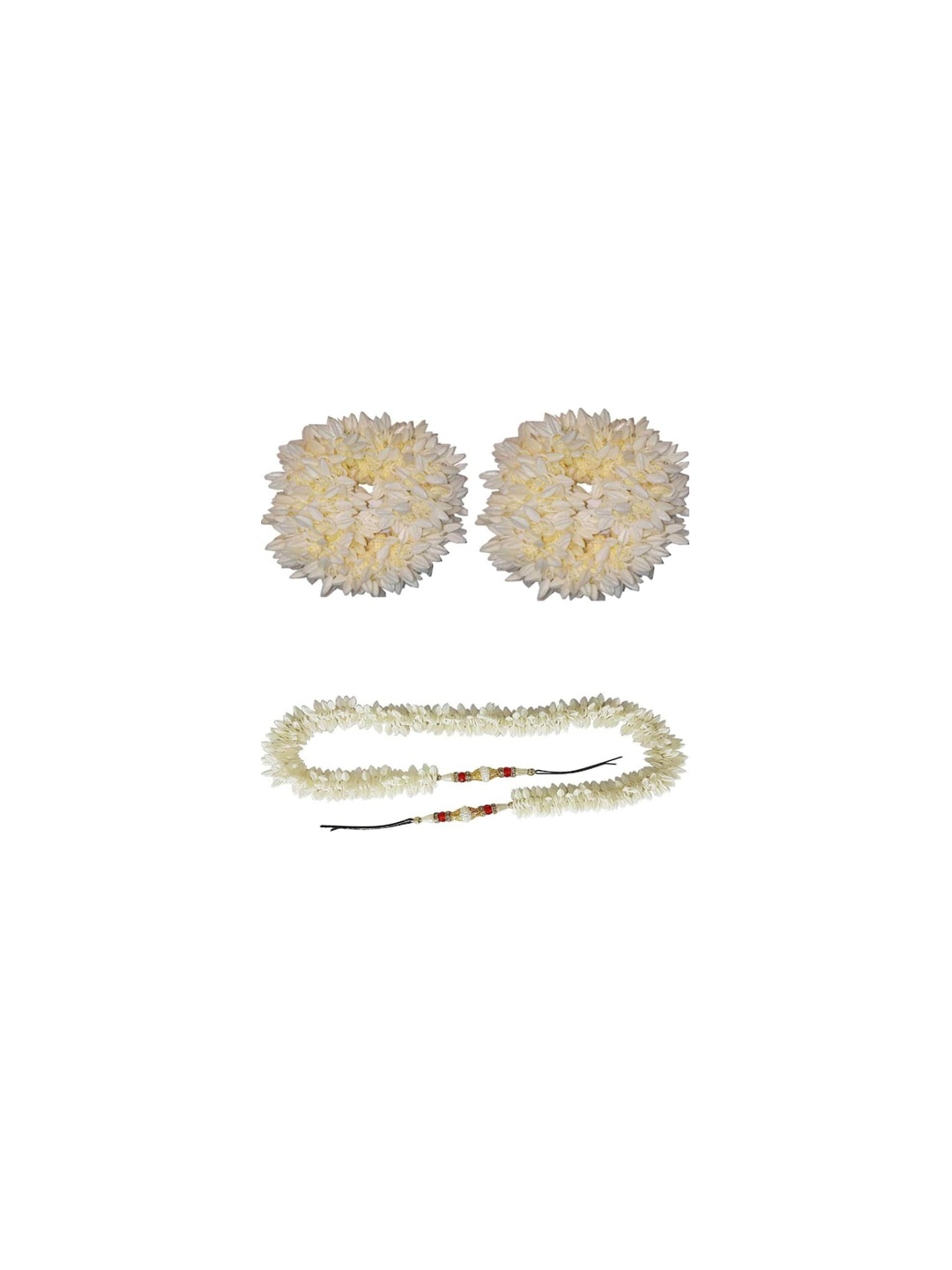 

CHRONEX Women Set of 3 Hair Accessory Set, White