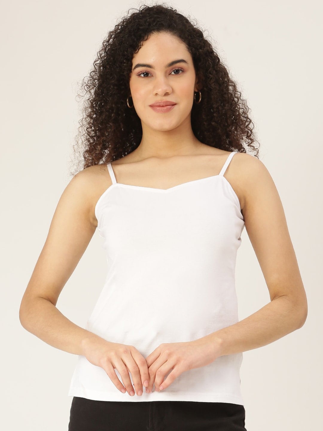 

BRINNS Shoulder Straps Tank Top, White