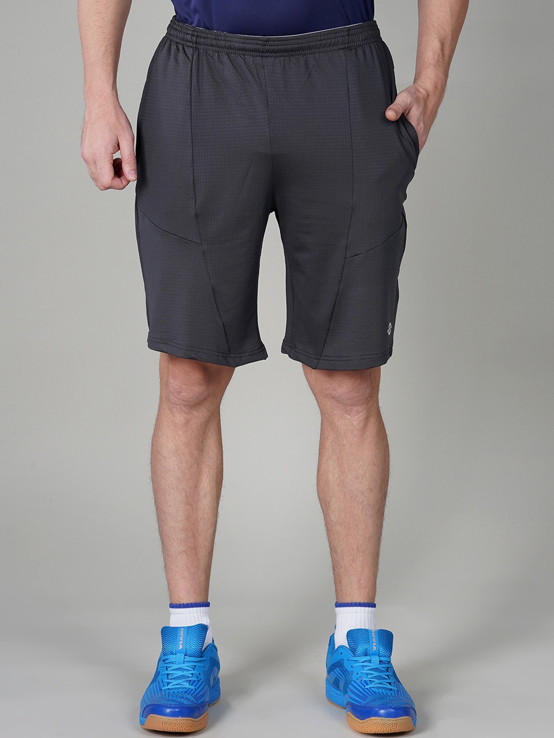 

NIVIA Men Outdoor Rapid Dry Sports Shorts, Grey