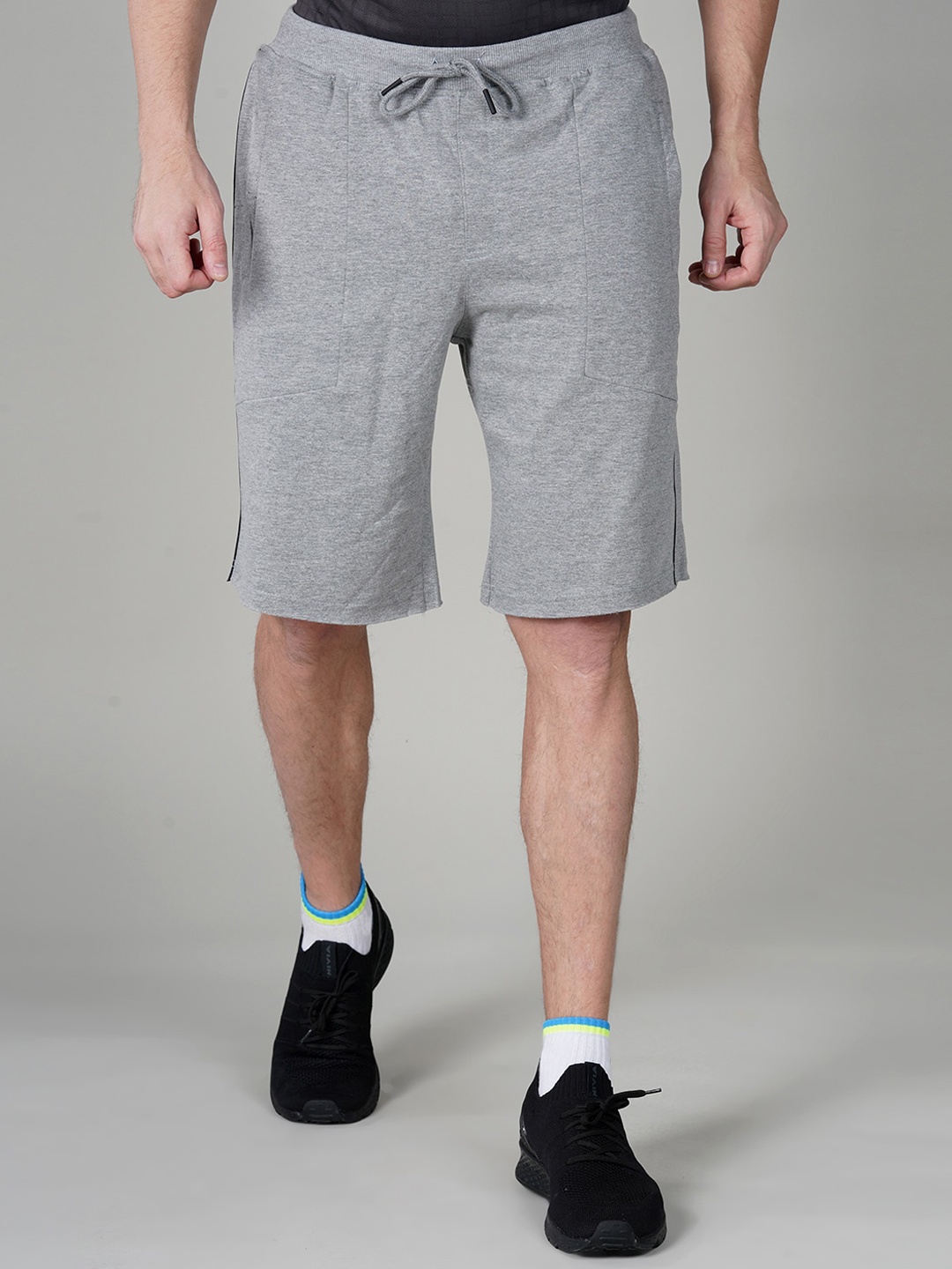 

NIVIA Men Training or Gym Sports Shorts, Grey