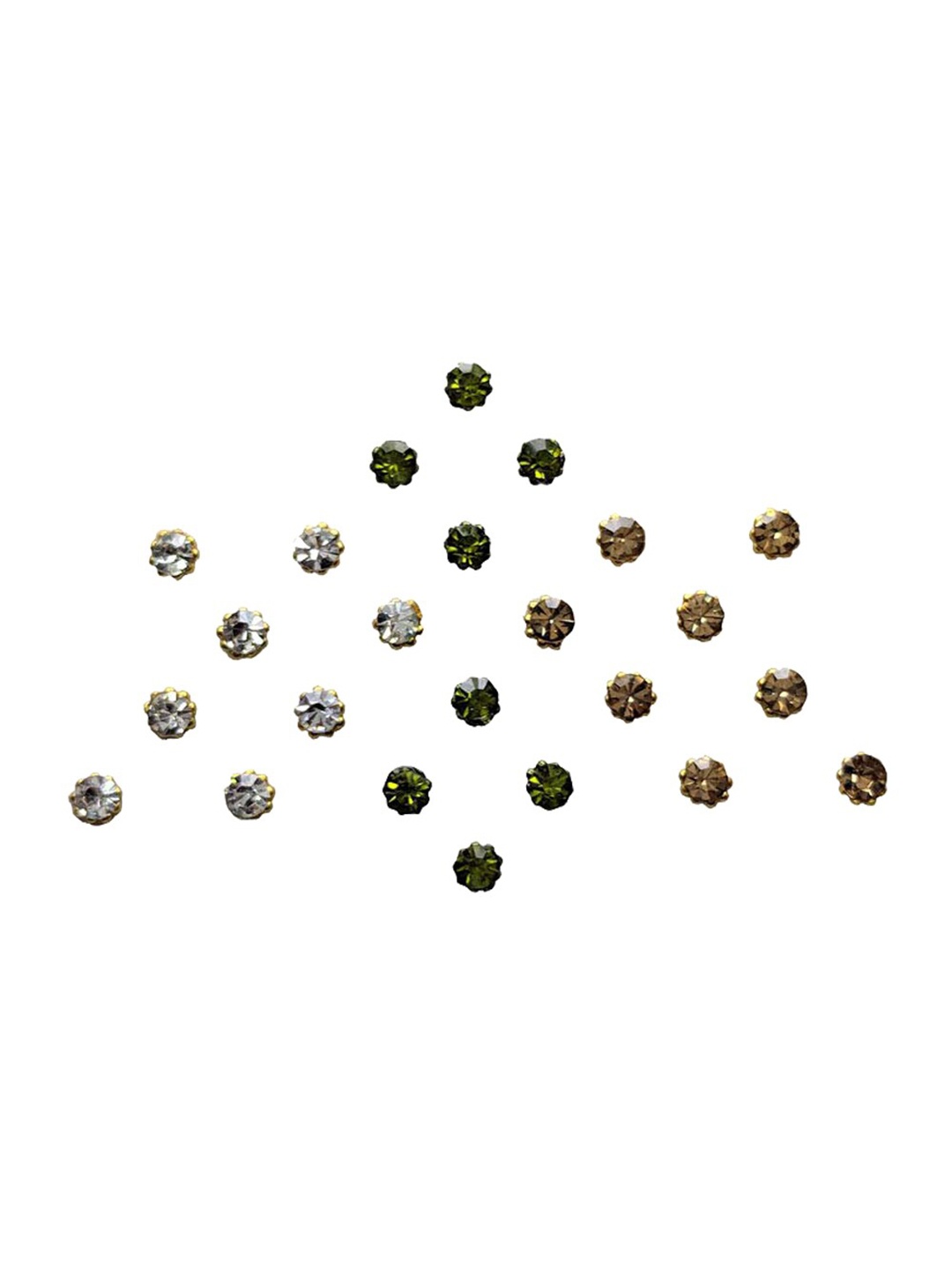 

Comet Busters 24 Pcs Reusable Traditional Bindi - Multicolored, Multi