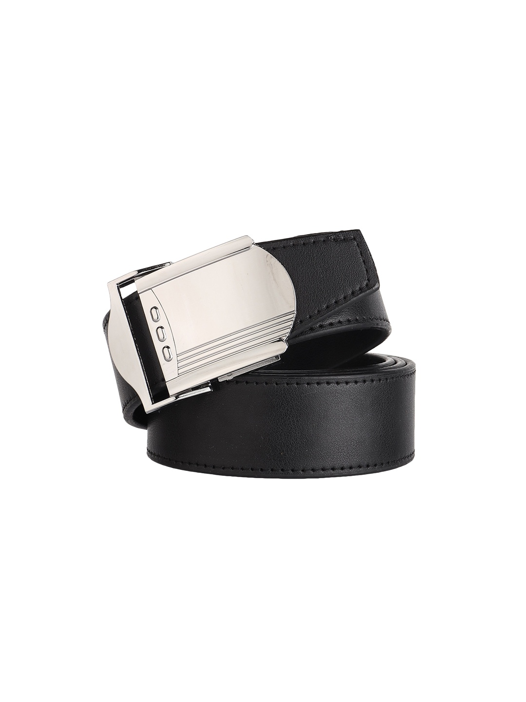 

HENEDA Men Textured Formal Belt, Black