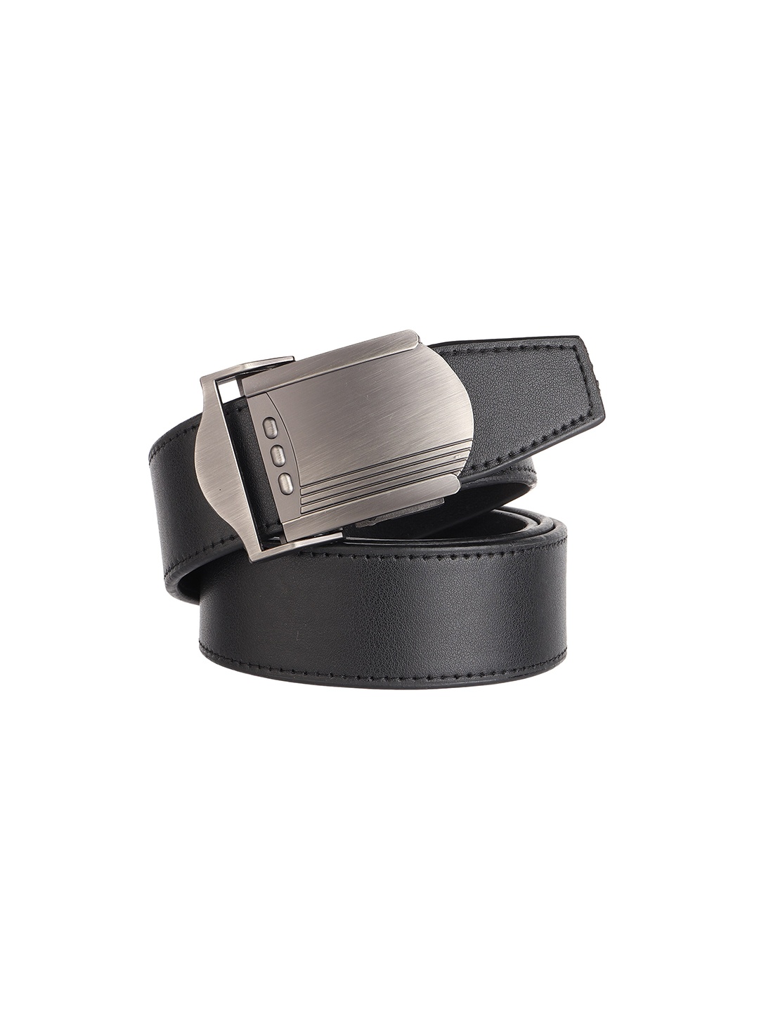 

HENEDA Black Textured Formal Belt