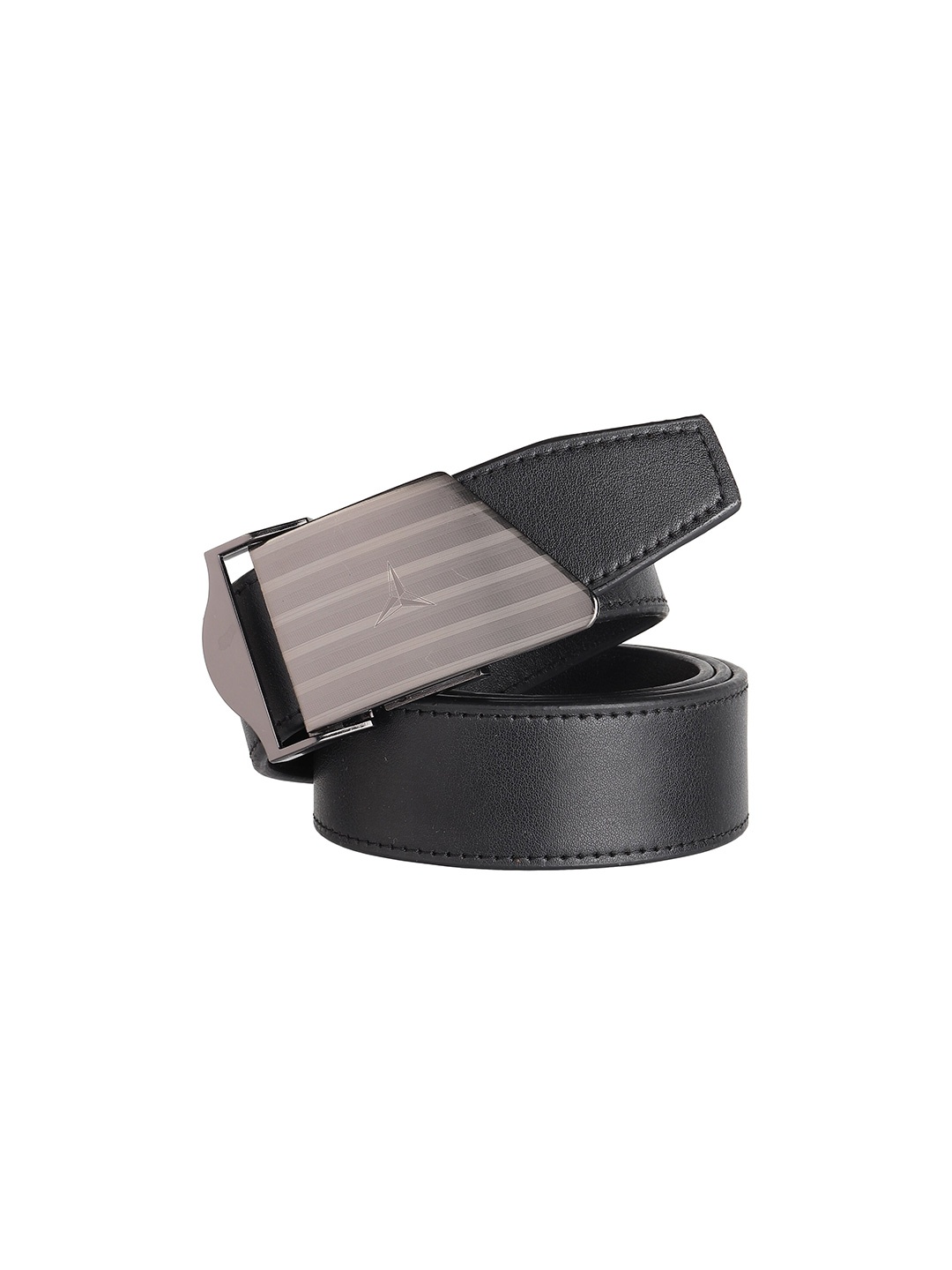 

HENEDA Men Textured Formal Belt, Black