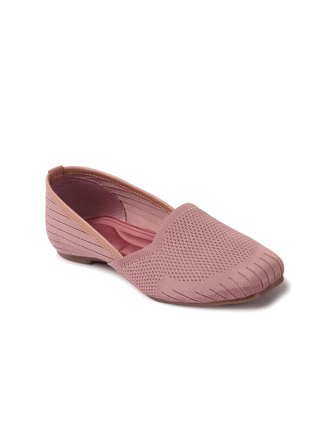 

Bella Toes Women Woven Design Ballerinas, Pink