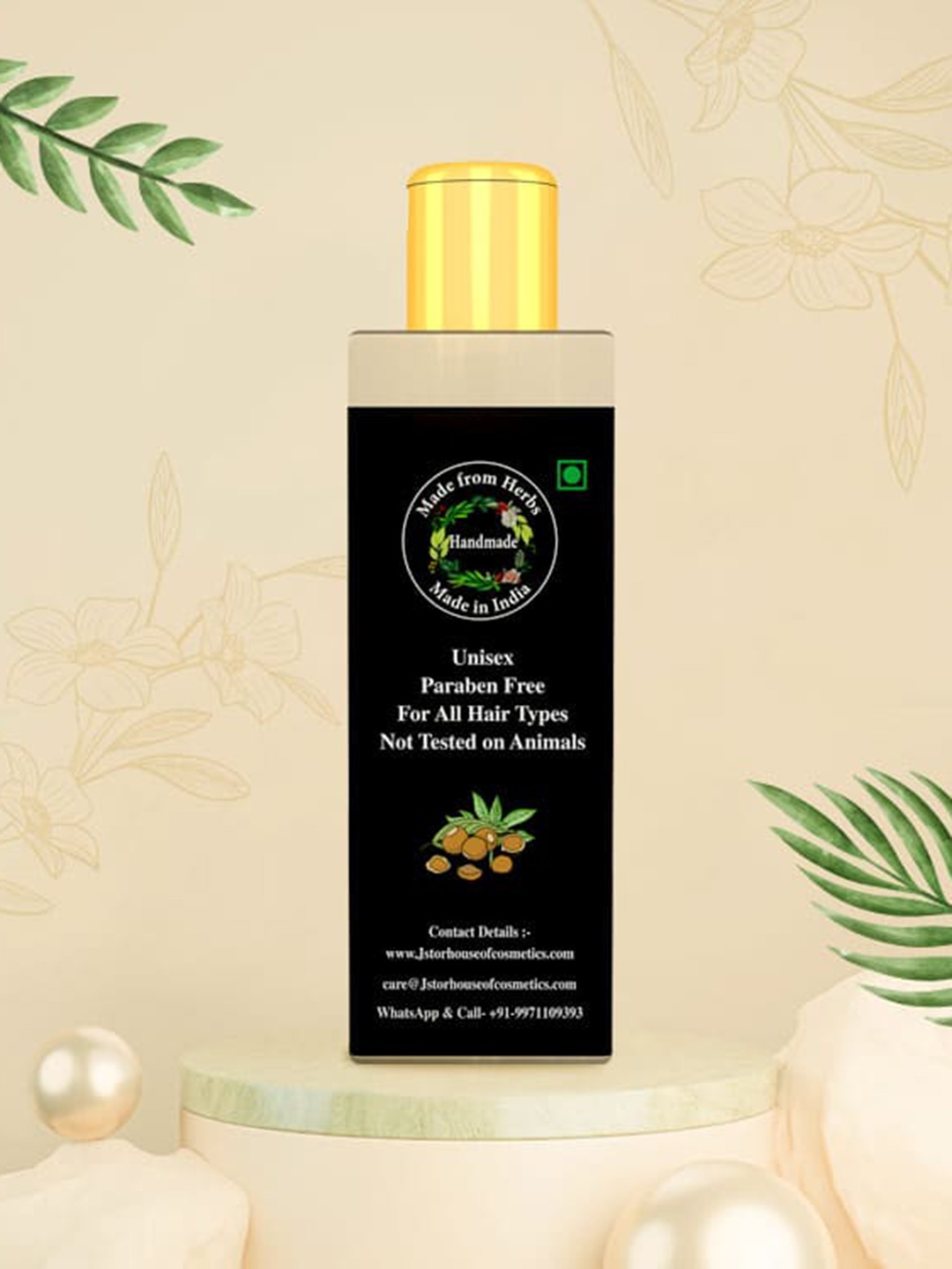 

JSTOR Unisex Hair Herbs Extract Conditioner-100ml, White