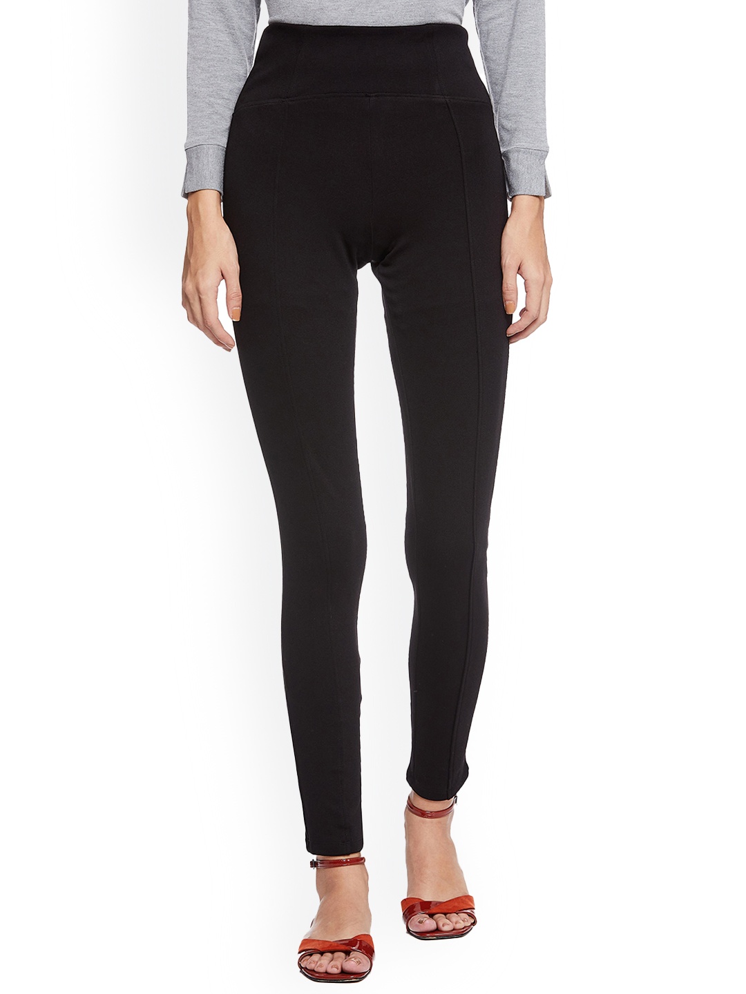 

UNMADE Women Ankle Length Leggings, Black