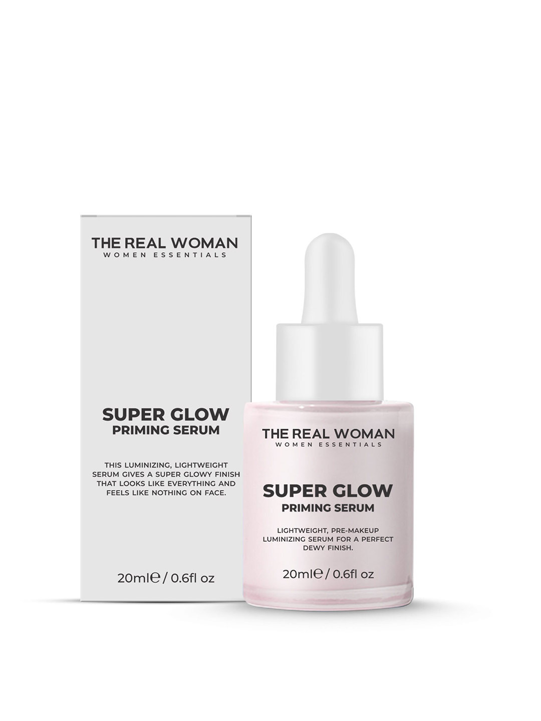 

THE REAL WOMAN Super Glow Lightweight Priming Serum with Vitamin E 20ml - Aurora, Purple