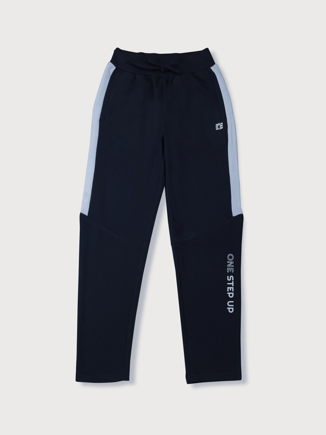 

Gini and Jony Kids Boys Mid-Rise Cotton Track Pants, Navy blue