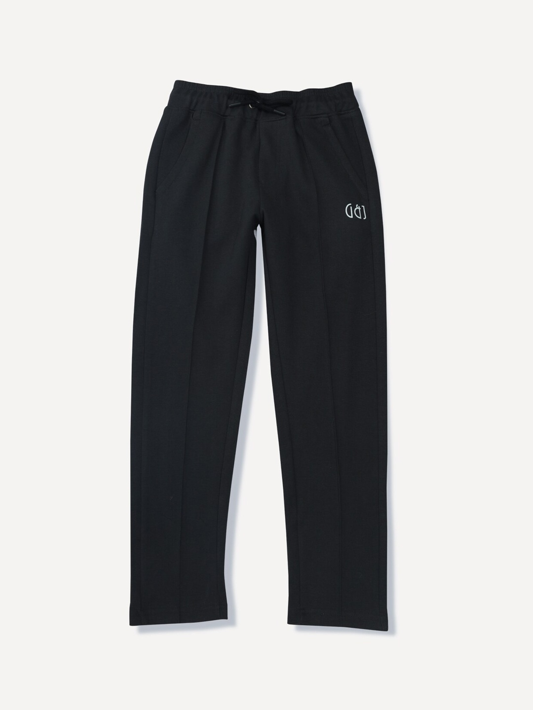

Gini and Jony Kids Boys Mid-Rise Cotton Track Pants, Navy blue