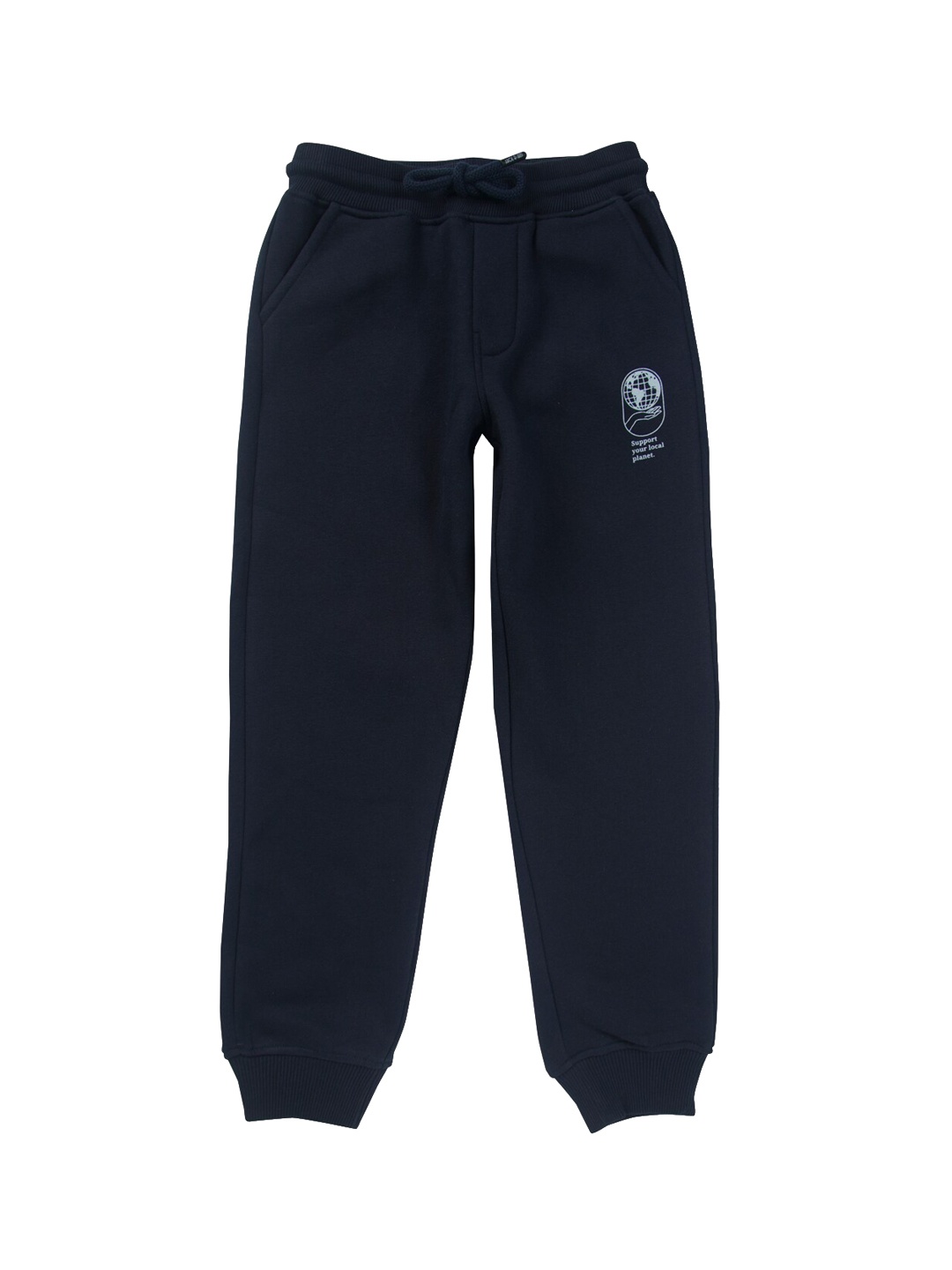

Gini and Jony Kids Boys Cotton Joggers, Black