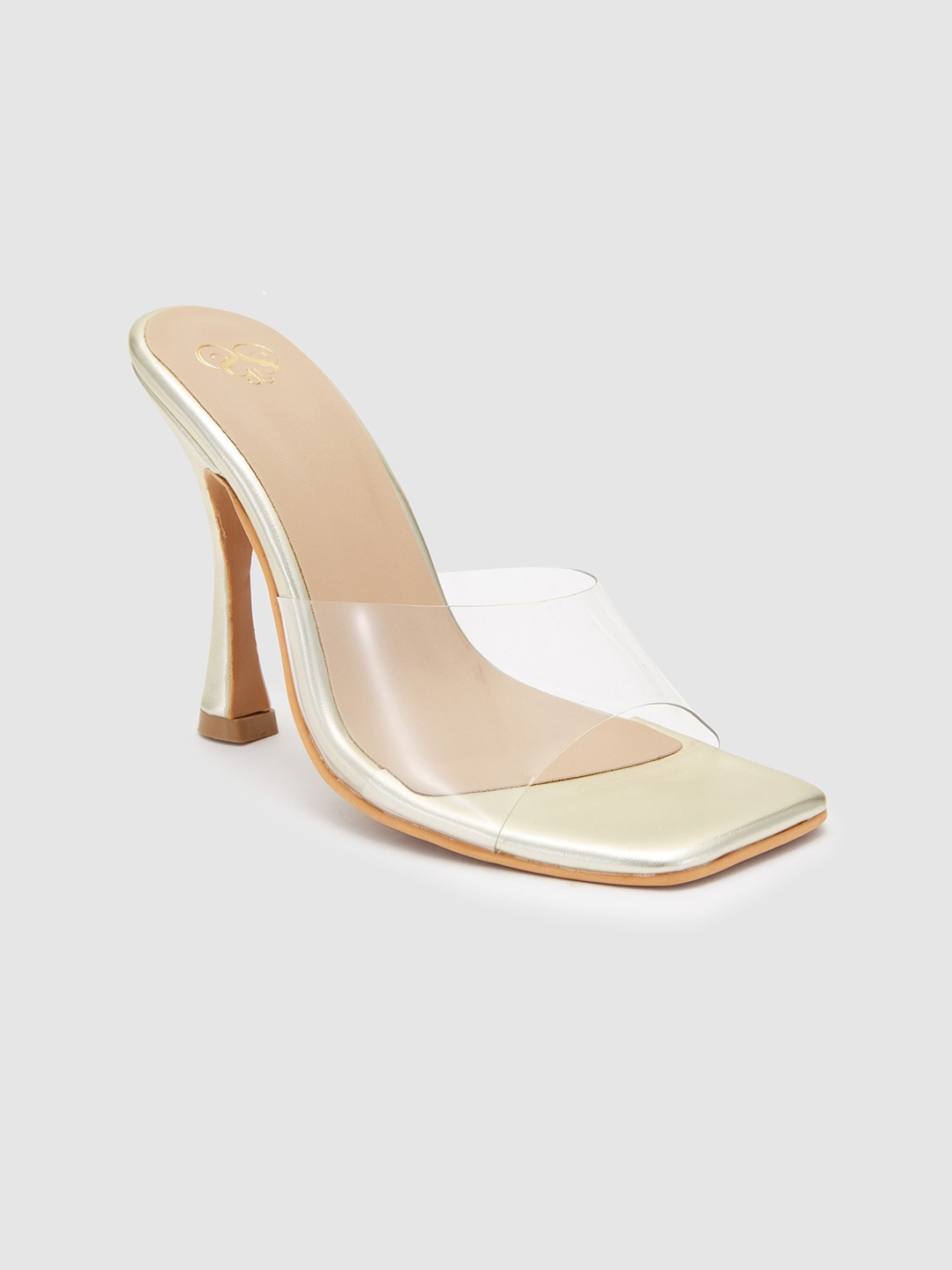 

Sole To Soul Open Toe Stiletto Heels, Transparent