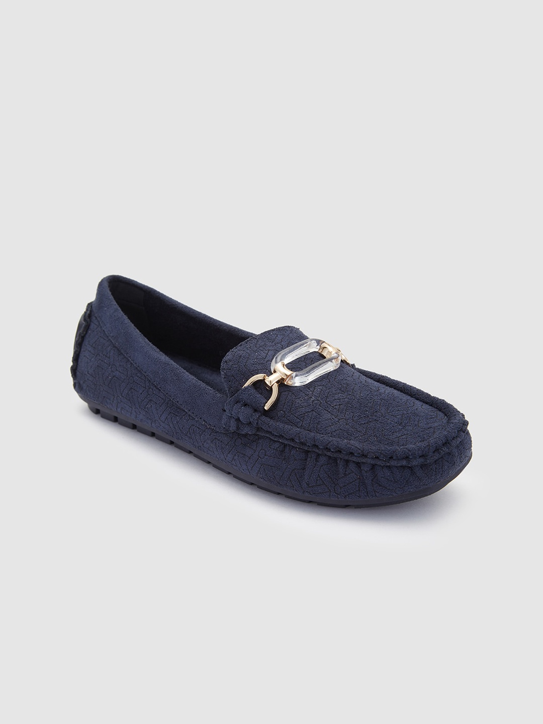 

Sole To Soul Women Comfort Insole Loafers, Blue