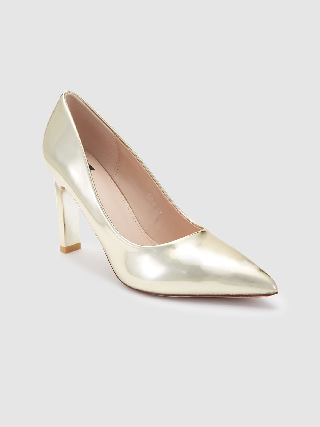 

Sole To Soul Women Party Stiletto Pumps, Gold