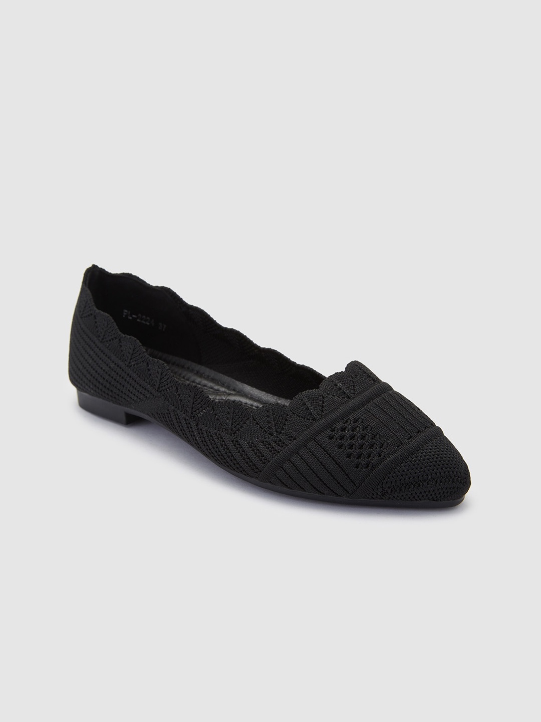 

Sole To Soul Women Ballerinas Flats, Black