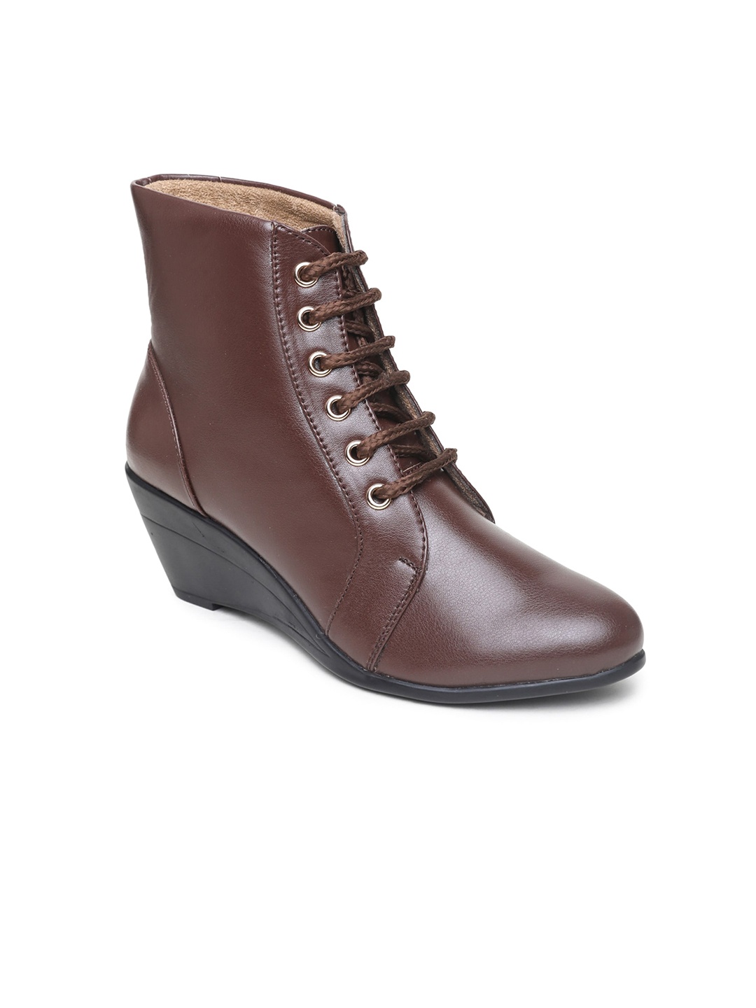 

VALIOSAA Women Mid-Top Winter Boots, Brown