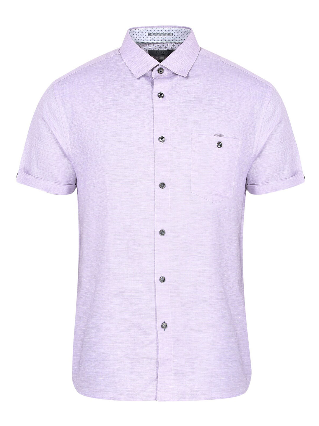 

Karl Lagerfeld Women Karl Logo Tape Cotton Casual Shirt, Lavender