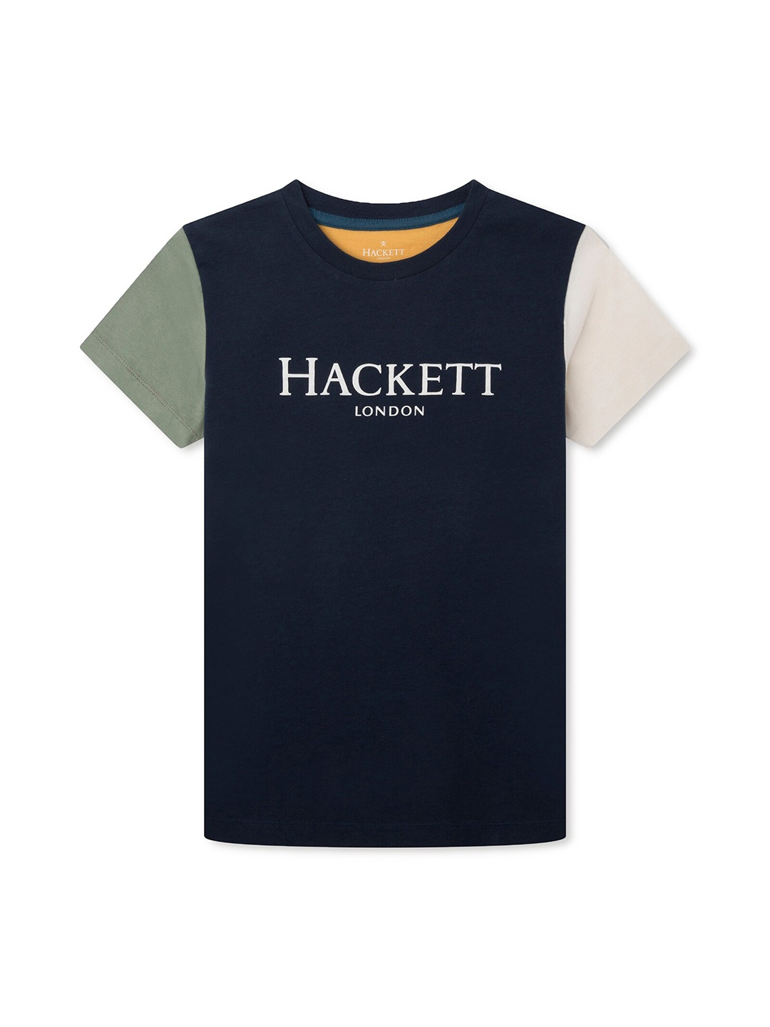 

HACKETT LONDON Boys Colourblocked T-shirt, Navy blue