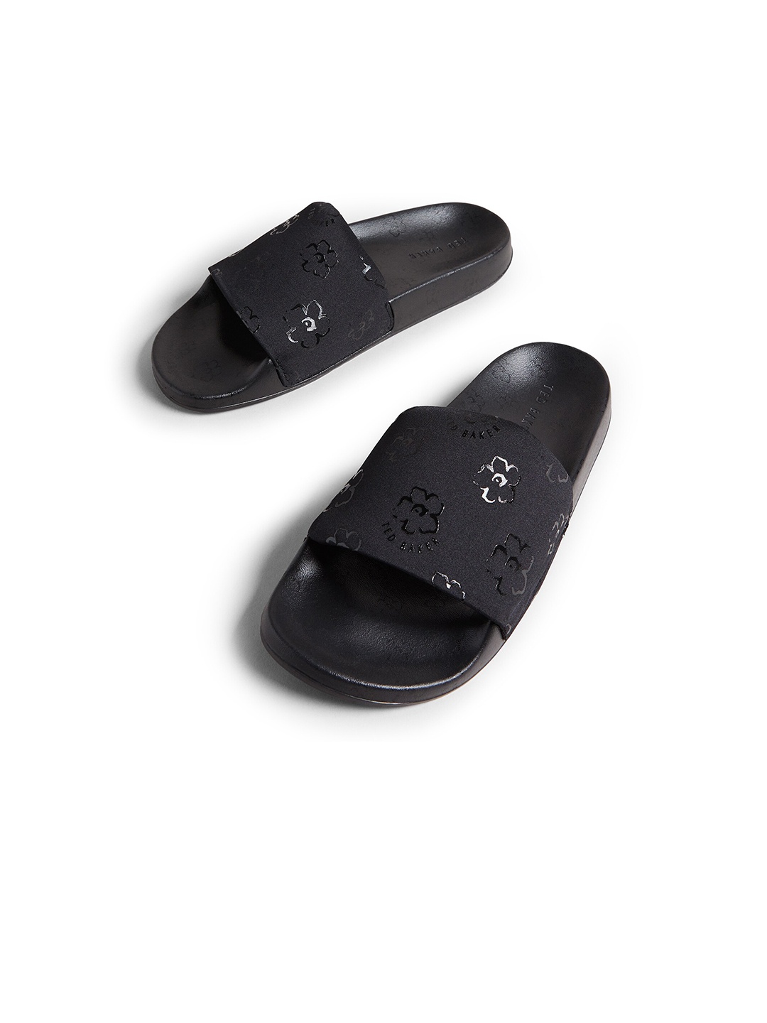 

Ted Baker Women Printed Sliders, Black