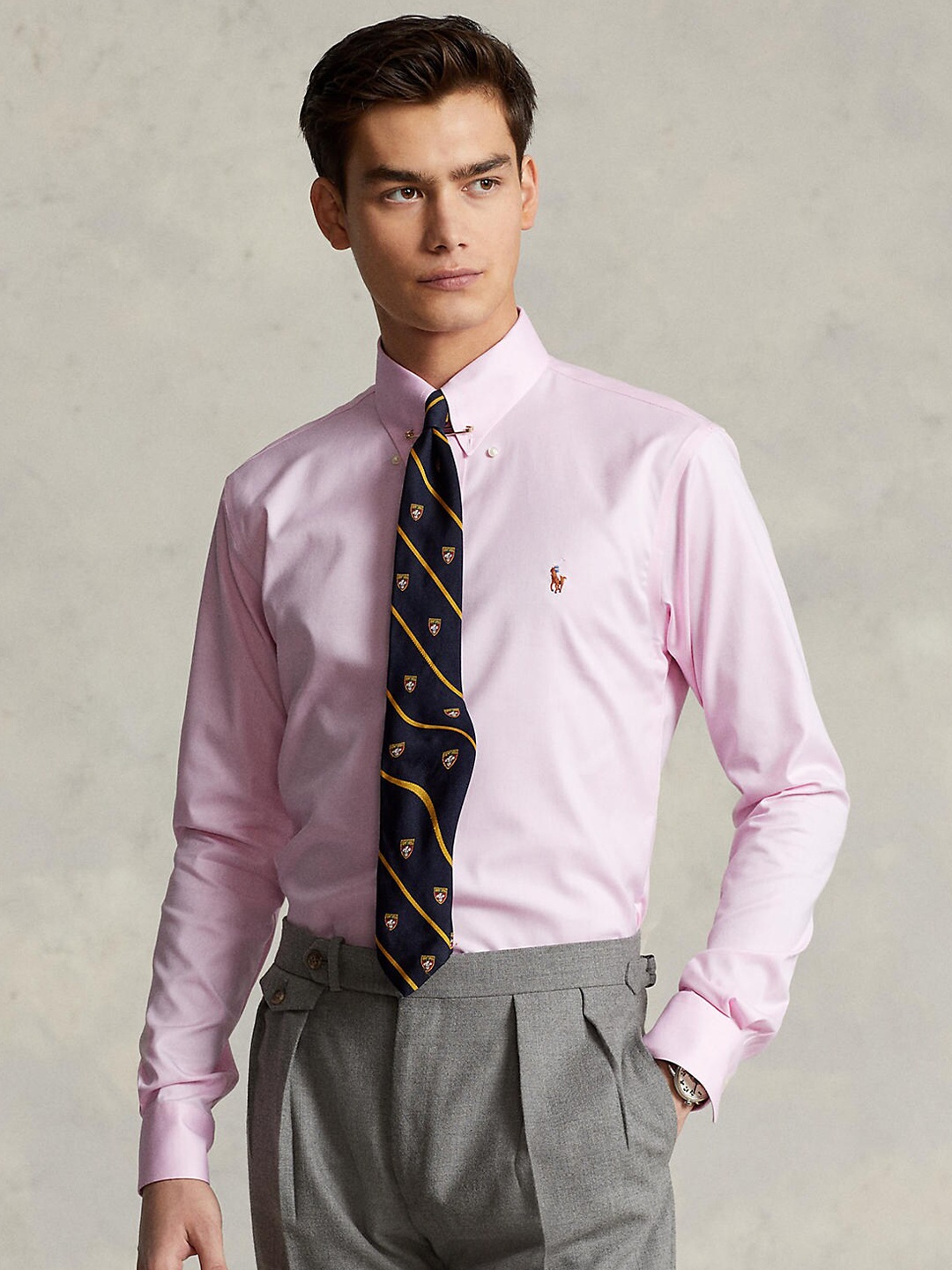 

Polo Ralph Lauren Men Formal Cotton Shirt, Pink