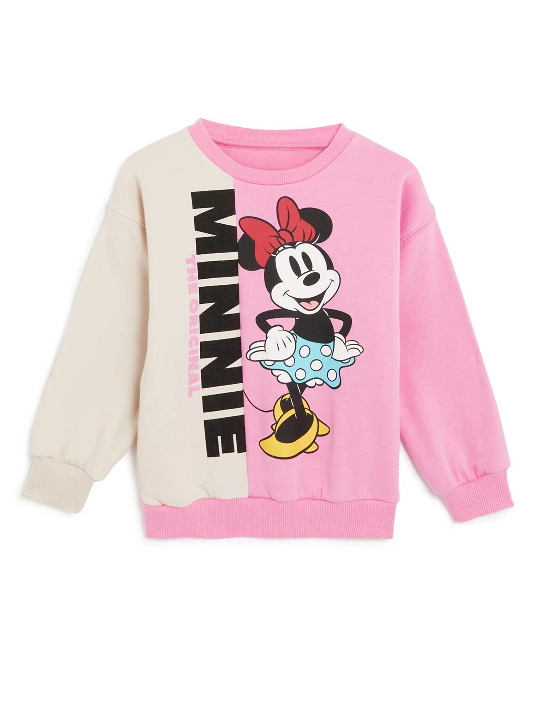 

Marks & Spencer Girls Printed Long Sleeves Sweatshirt, Pink