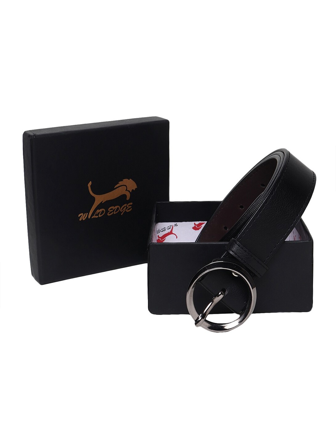 

WILD EDGE Women PU Belt, Black