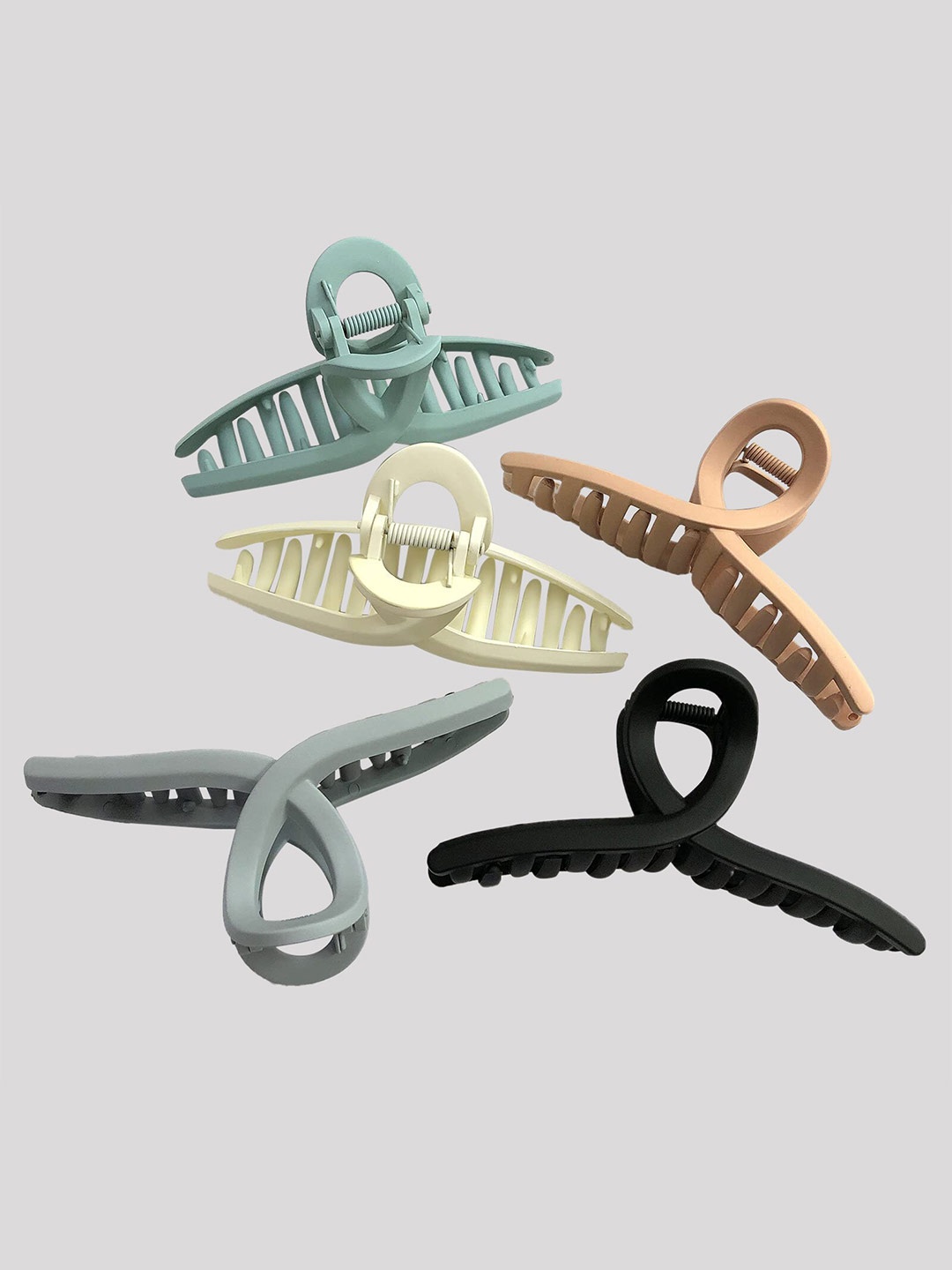 

FIMBUL Women Set of 5 Claw Clip, Blue