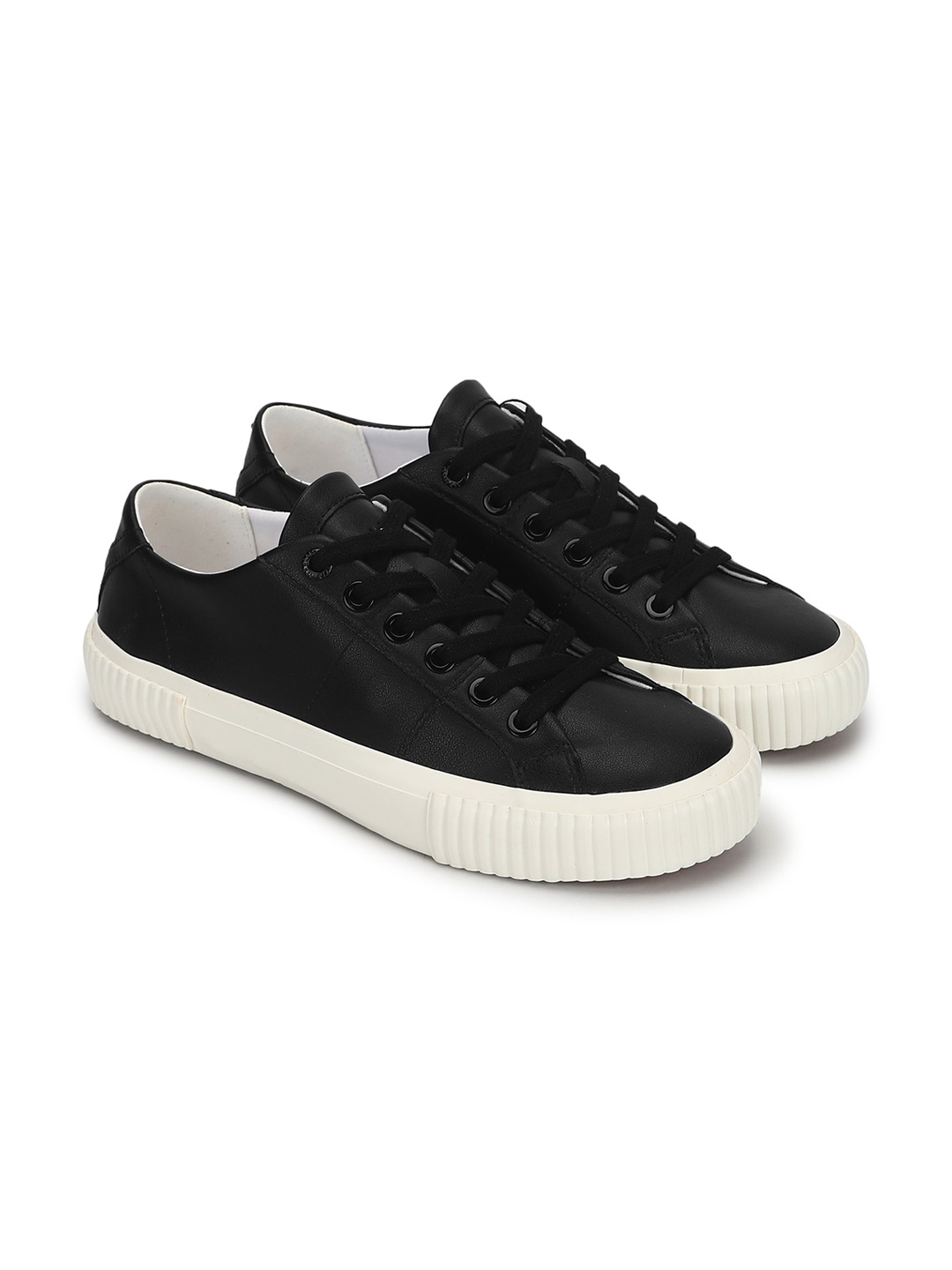 

Ted Baker Women Comfort Insole Lace-Ups Sneakers, Black