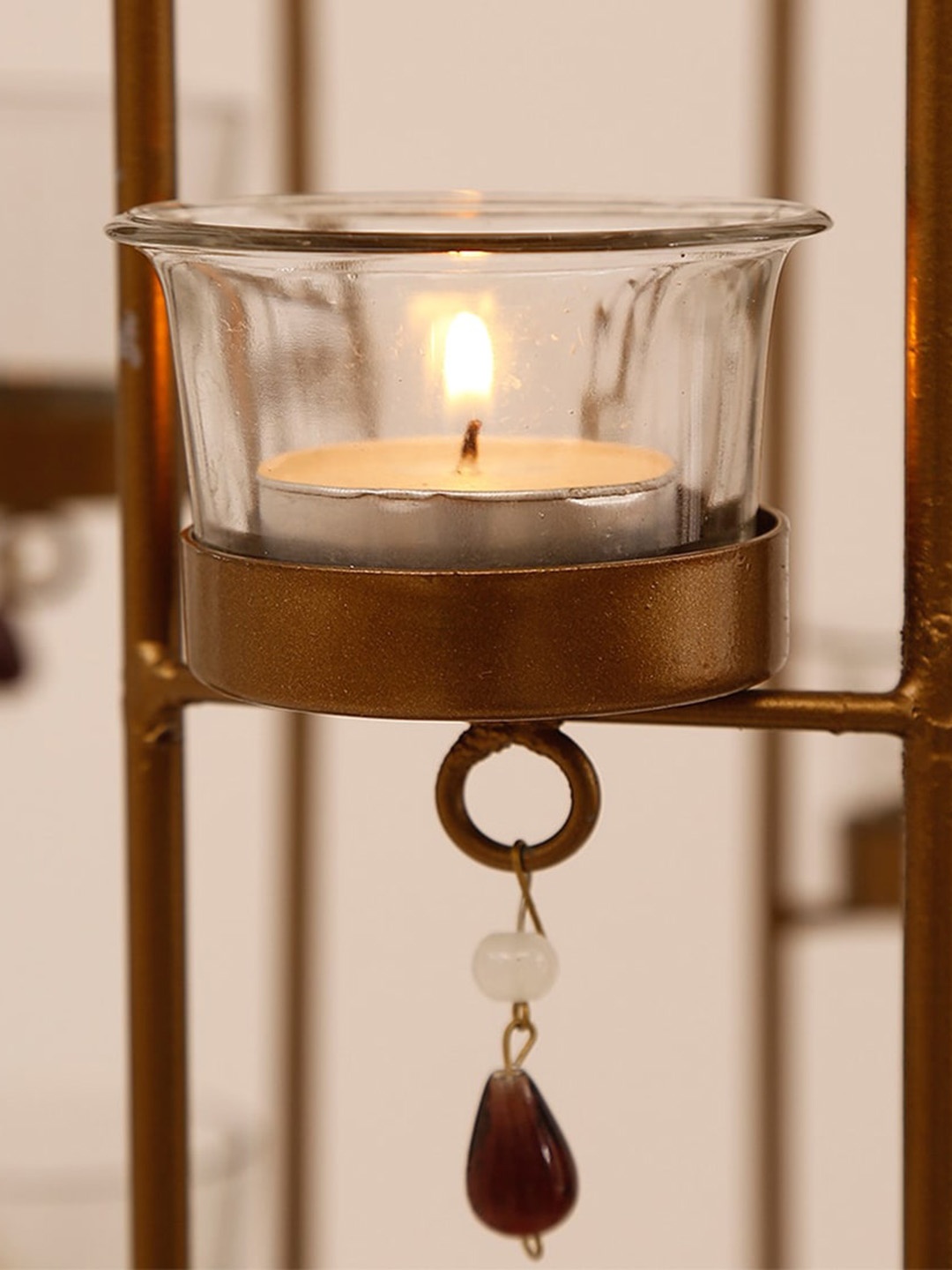 

Fabindia Sampat Bronze-Coloured Floor T-Lite Candle Holder