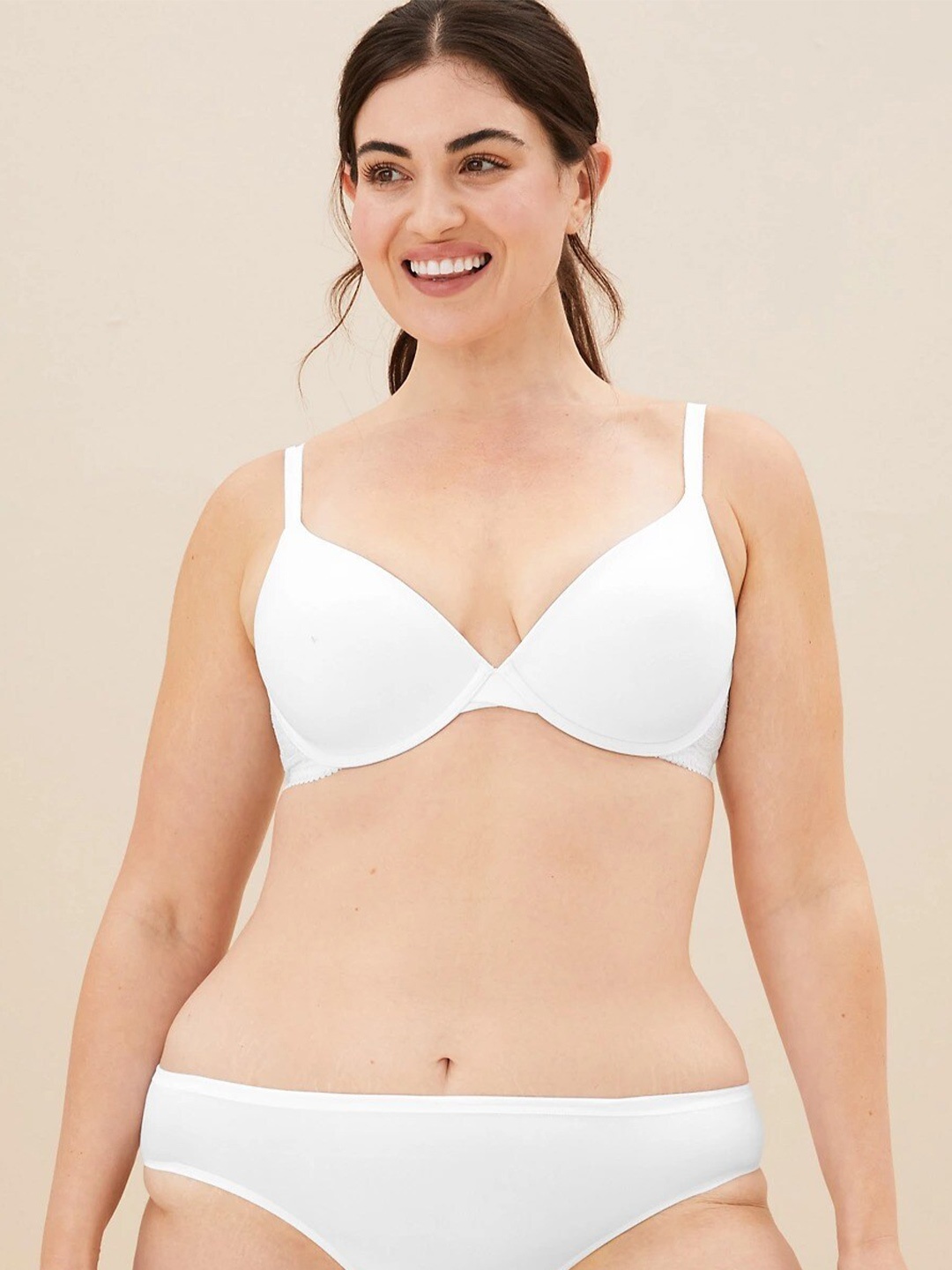 

Marks & Spencer Underwired Heavily Padded Bra, White