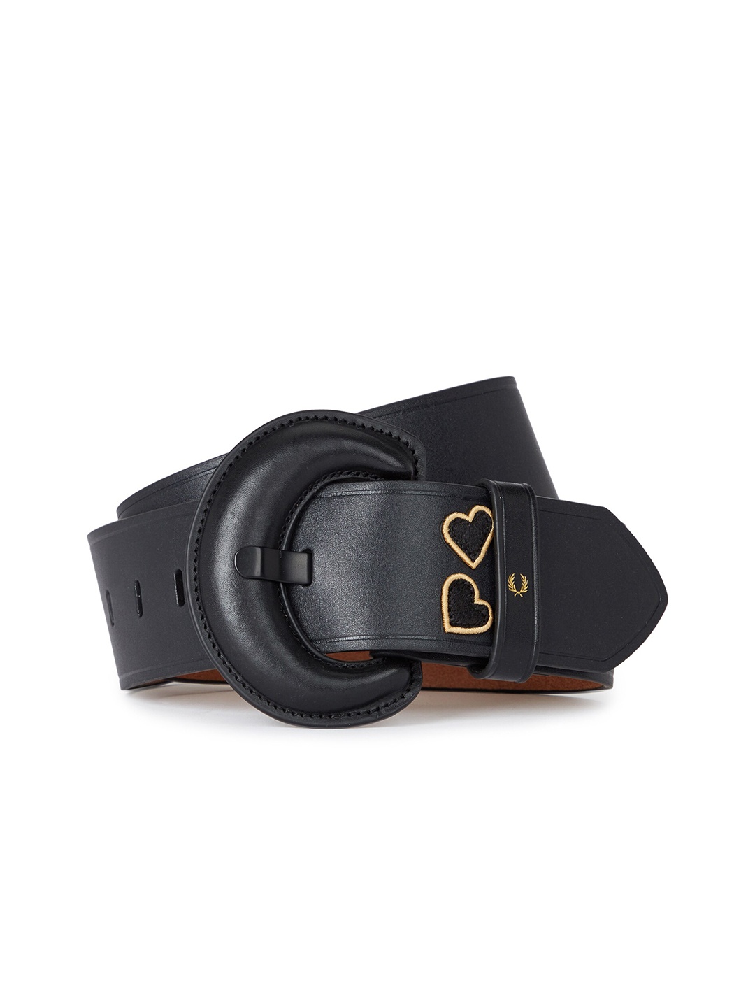 

Fred Perry Men Leather Belt, Black