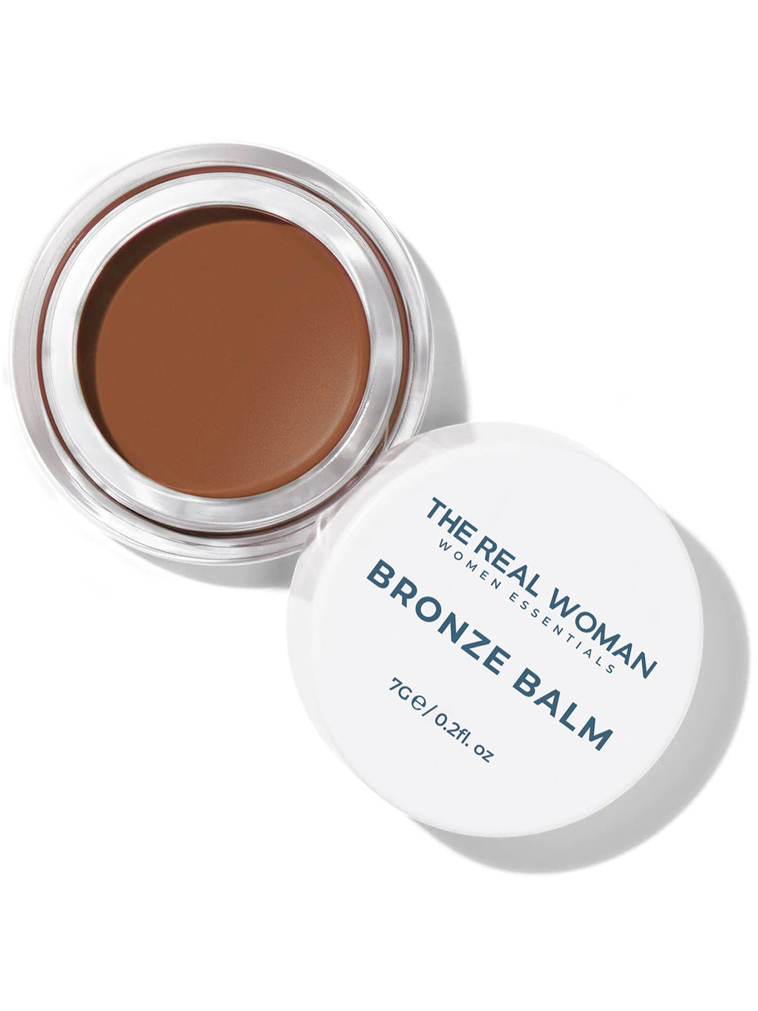 

THE REAL WOMAN Matte Finish Bronze Balm with Shea & Cocoa Butter 7 g - Ray, Brown