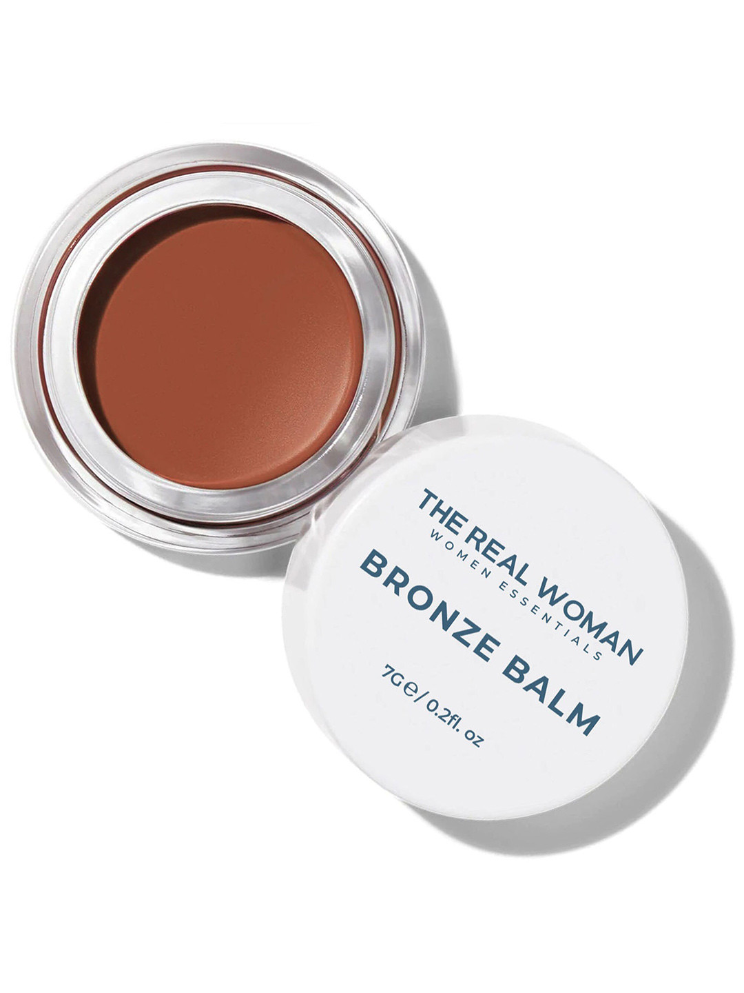 

THE REAL WOMAN Matte Finish Bronze Balm with Shea & Cocoa Butter 7 g - Shady, Brown