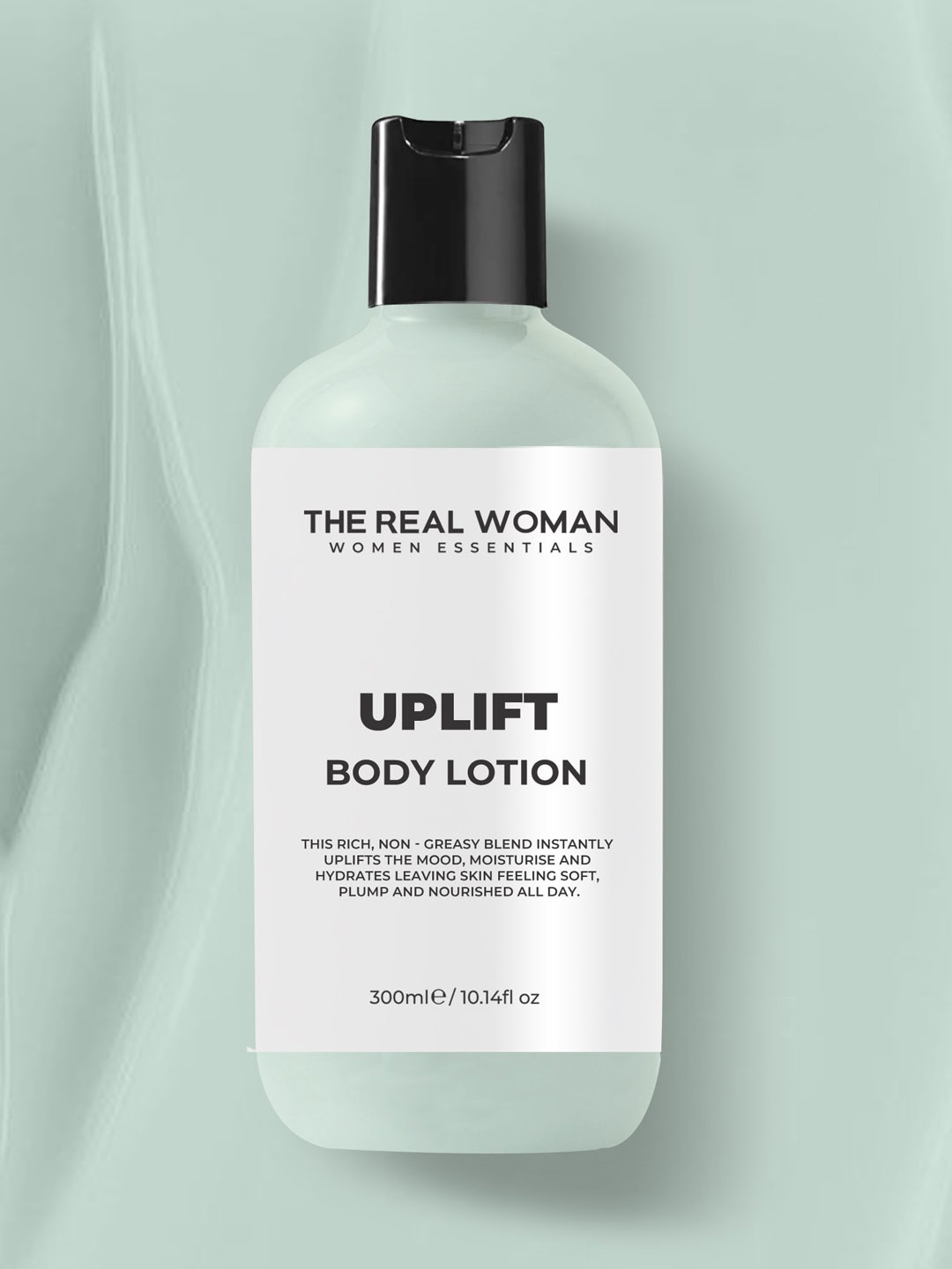 

THE REAL WOMAN Uplift Body Lotion for Hydrating Skin - 300 ml, Sea green