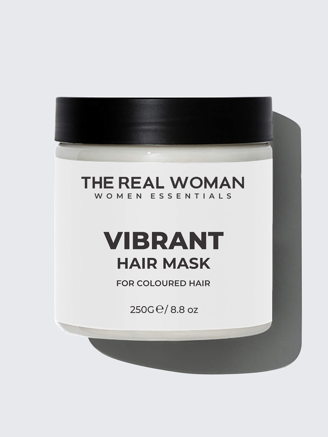 

THE REAL WOMAN Vibrant Hair Mask for Coloured Hair - 200 gm, White