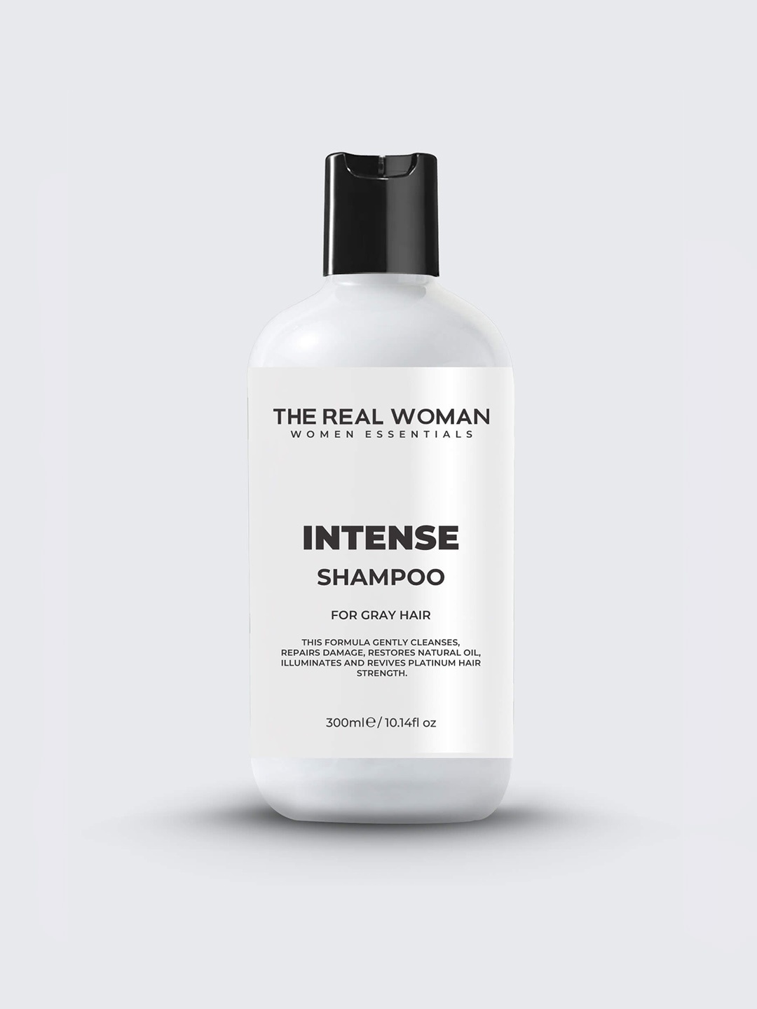 

THE REAL WOMAN Intense Shampoo for Gray Hair with Ashwagandha - 300 ml, White